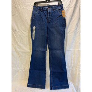 Duluth - NWT Women's Asset Management High Rise Trouser Jeans.  Size 10x33.